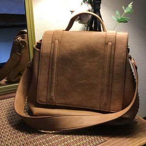 Vegan lather Womans backpack